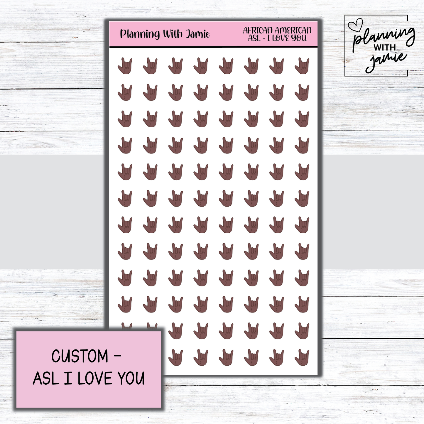 Custom Icon Stickers