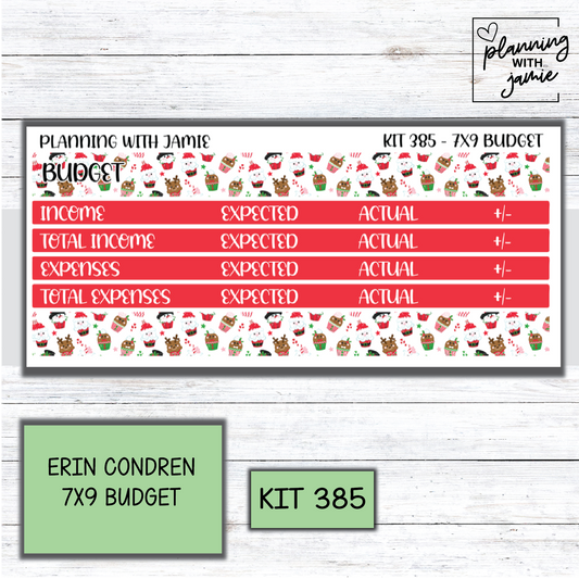 Kit 385 7x9 Budget Sticker Kit