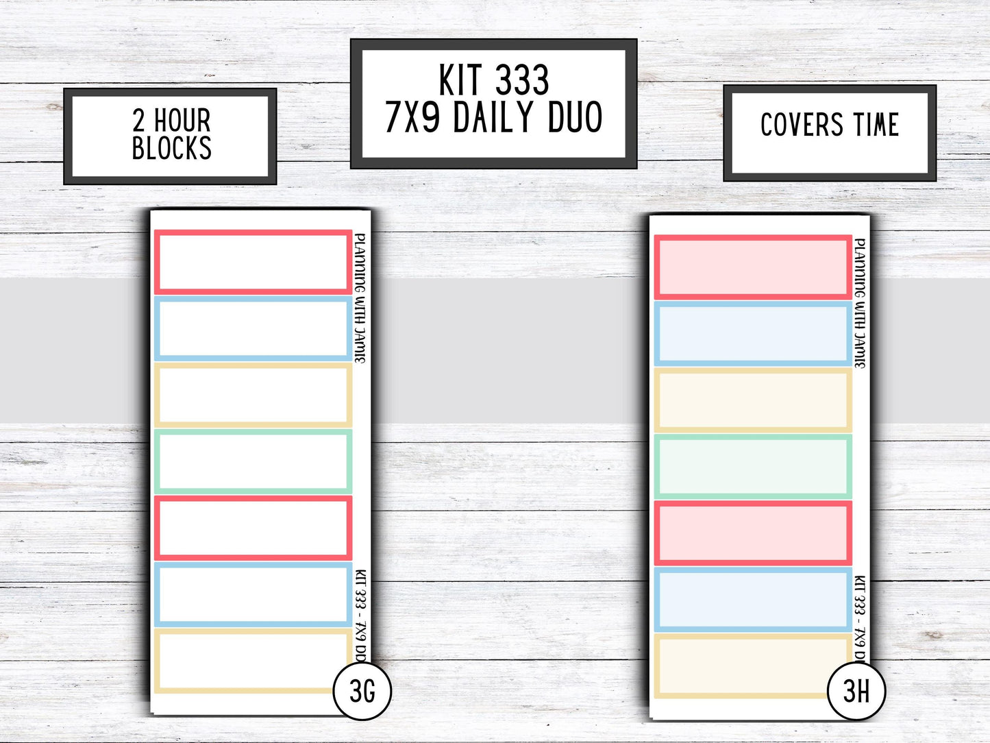Kit 333 Erin Condren Daily Duo || Weekly Sticker Kit || Daily Duo Stickers || WINTER Stickers || CHRISTMAS STICKERS