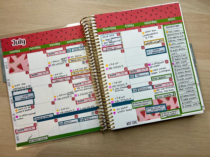 KIT 353 Erin Condren 7X9 Monthly Kit