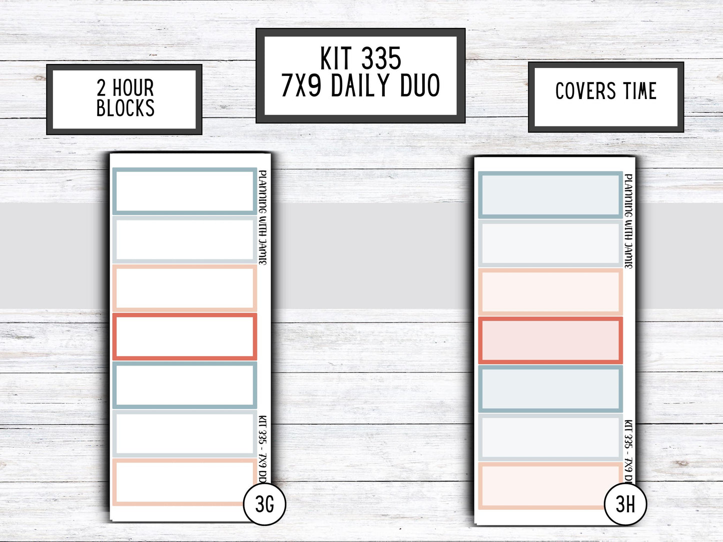 Kit 335 Erin Condren Daily Duo || Weekly Sticker Kit || Daily Duo Stickers || WINTER Stickers || CHRISTMAS STICKERS