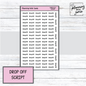 DROP OFF SCRIPT STICKERS