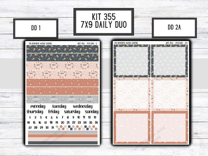 Kit 355 Erin Condren Daily Duo Sticker Kit