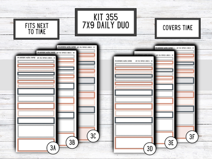 Kit 355 Erin Condren Daily Duo Sticker Kit