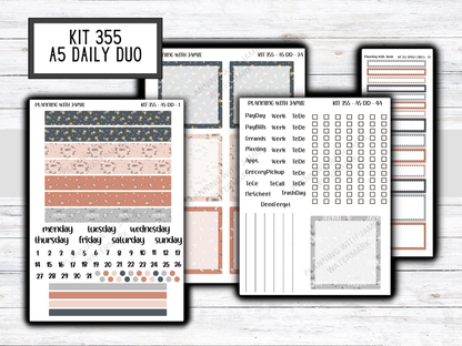 Kit 355 Erin Condren Daily Duo Sticker Kit