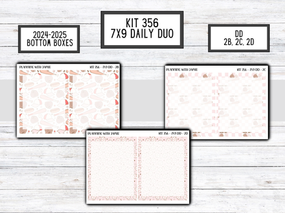 Kit 356 Erin Condren Daily Duo Sticker Kit
