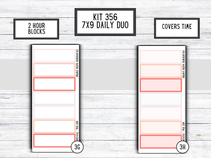 Kit 356 Erin Condren Daily Duo Sticker Kit