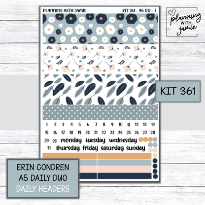 Kit 361 Erin Condren Daily Duo Sticker Kit