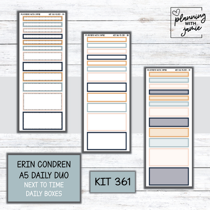 Kit 361 Erin Condren Daily Duo Sticker Kit