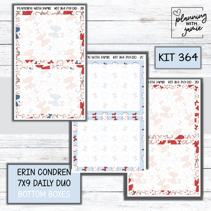 Kit 364 Erin Condren Daily Duo Sticker Kit