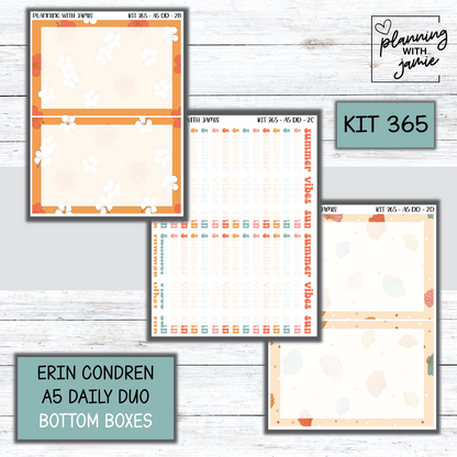 Kit 365 Erin Condren Daily Duo Sticker Kit