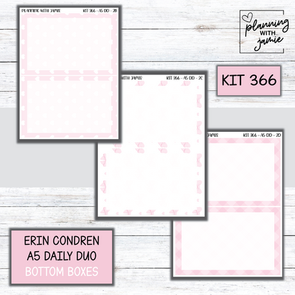 Kit 366 Erin Condren Daily Duo Sticker Kit