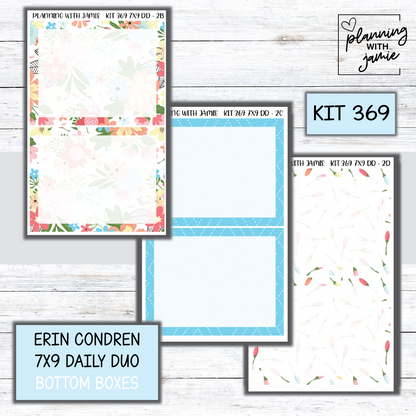 Kit 369 Erin Condren Daily Duo Sticker Kit