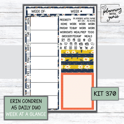 Kit 370 Week At A Glance Sticker