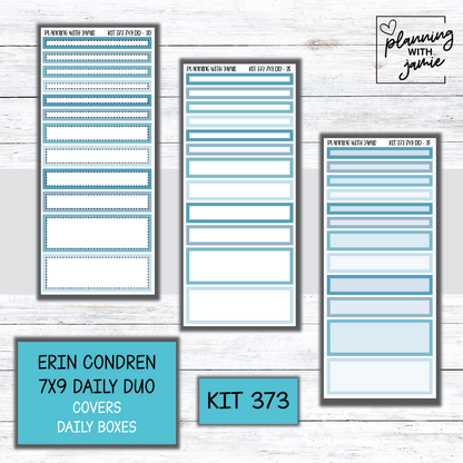 Kit 373 Erin Condren Daily Duo Sticker Kit