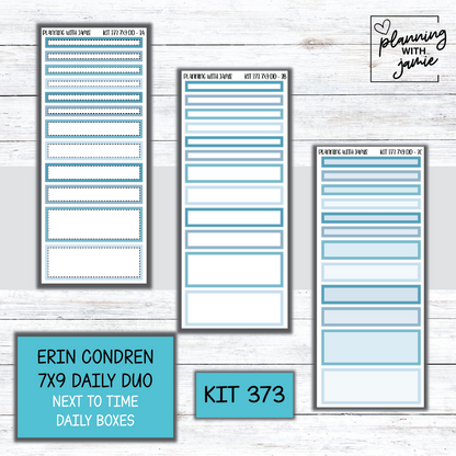 Kit 373 Erin Condren Daily Duo Sticker Kit