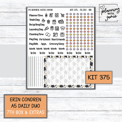 Kit 375 Erin Condren Daily Duo Sticker Kit
