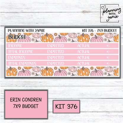 Kit 376 7x9 Budget Sticker Kit