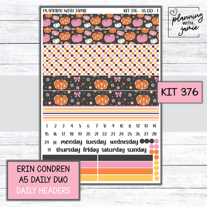 Kit 376 Erin Condren Daily Duo Sticker Kit