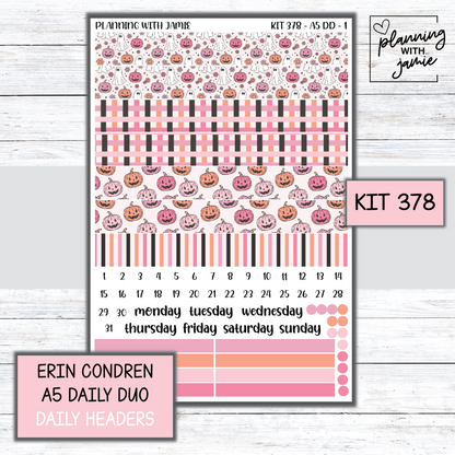Kit 378 Erin Condren Daily Duo Sticker Kit