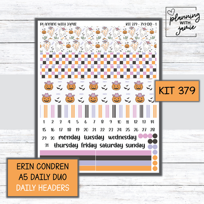 Kit 379 Erin Condren Daily Duo Sticker Kit