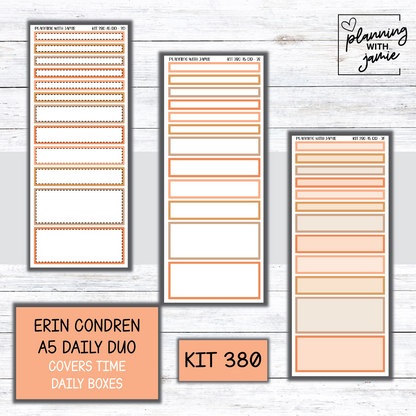Kit 380 Erin Condren Daily Duo Sticker Kit