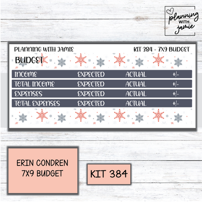 Kit 384 7x9 Budget Sticker Kit