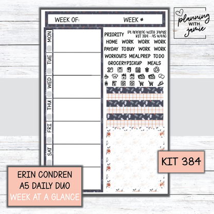 Kit 384 Week At A Glance Sticker