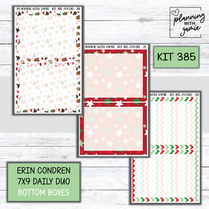 Kit 385 Erin Condren Daily Duo Sticker Kit