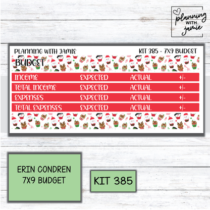 Kit 385 7x9 Budget Sticker Kit