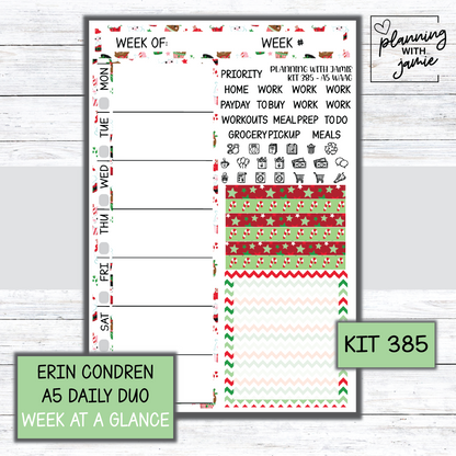 Kit 385 Week At A Glance Sticker