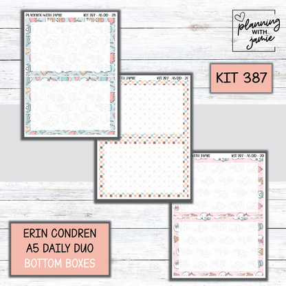 Kit 387 Erin Condren Daily Duo Sticker Kit