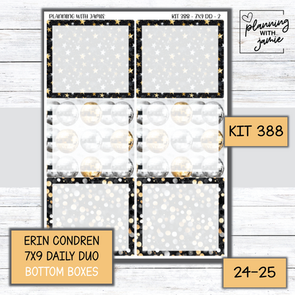 Kit 388 Erin Condren Daily Duo Sticker Kit