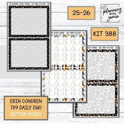 Kit 388 Erin Condren Daily Duo Sticker Kit