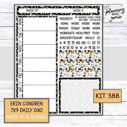 Kit 388 Week At A Glance Sticker