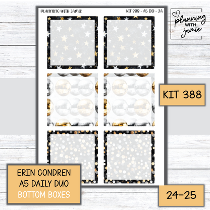 Kit 388 Erin Condren Daily Duo Sticker Kit