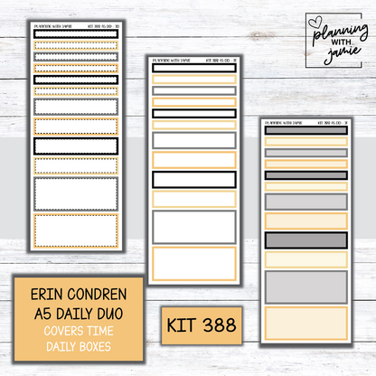 Kit 388 Erin Condren Daily Duo Sticker Kit