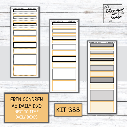 Kit 388 Erin Condren Daily Duo Sticker Kit
