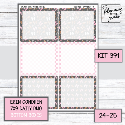 Kit 391 Erin Condren Daily Duo Sticker Kit
