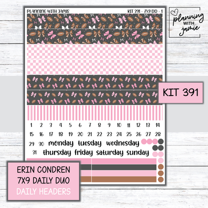 Kit 391 Erin Condren Daily Duo Sticker Kit