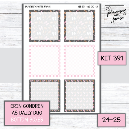 Kit 391 Erin Condren Daily Duo Sticker Kit