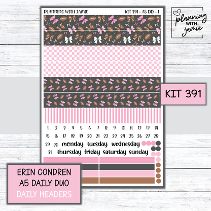 Kit 391 Erin Condren Daily Duo Sticker Kit