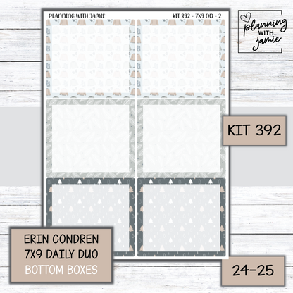 Kit 392 Erin Condren Daily Duo Sticker Kit