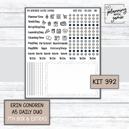 Kit 392 Erin Condren Daily Duo Sticker Kit