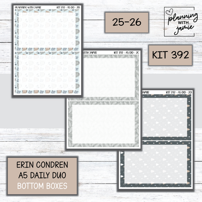 Kit 392 Erin Condren Daily Duo Sticker Kit