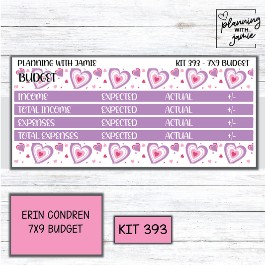 Kit 393 7x9 Budget Sticker Kit
