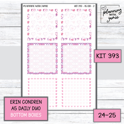 Kit 393 Erin Condren Daily Duo Sticker Kit