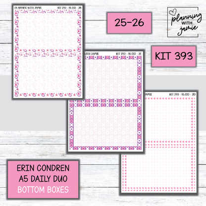Kit 393 Erin Condren Daily Duo Sticker Kit