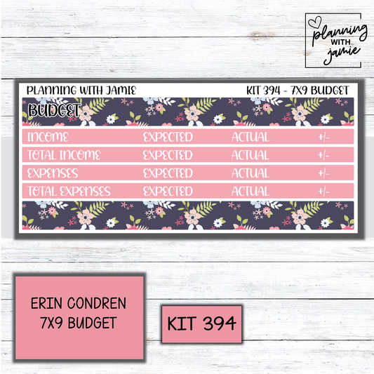 Kit 394 7x9 Budget Sticker Kit