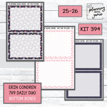 Kit 394 Erin Condren Daily Duo Sticker Kit